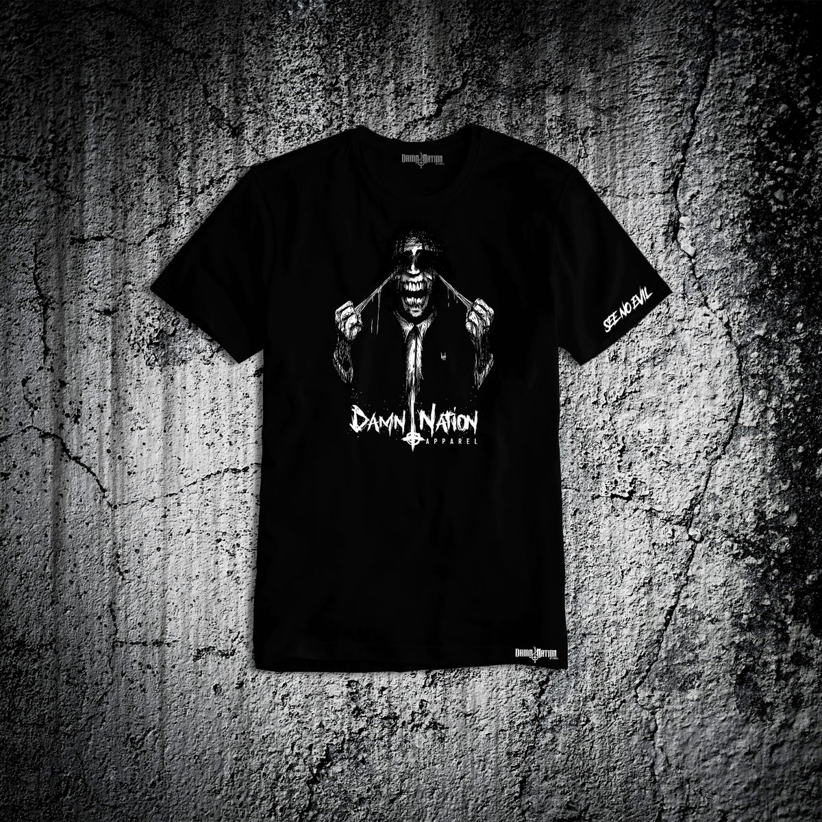 Black T-Shirt - See No Evil